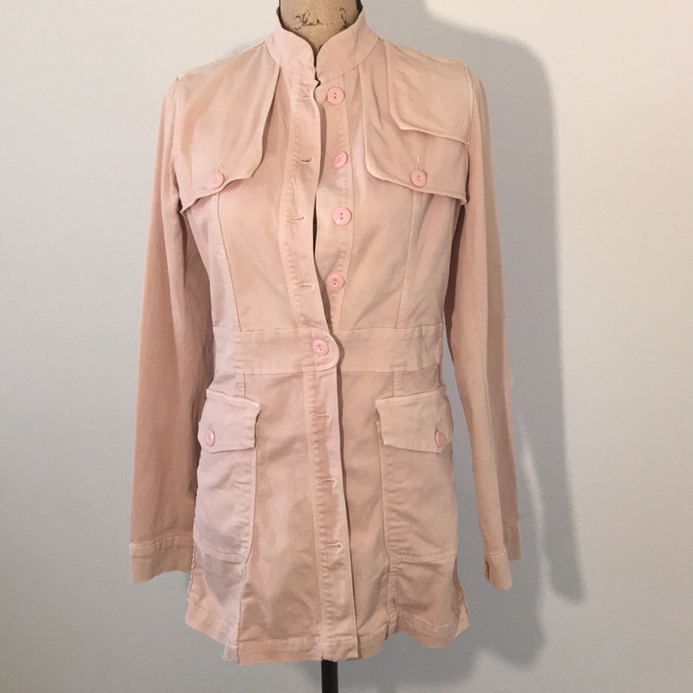 7 For All Mankind Denim Trench Coat